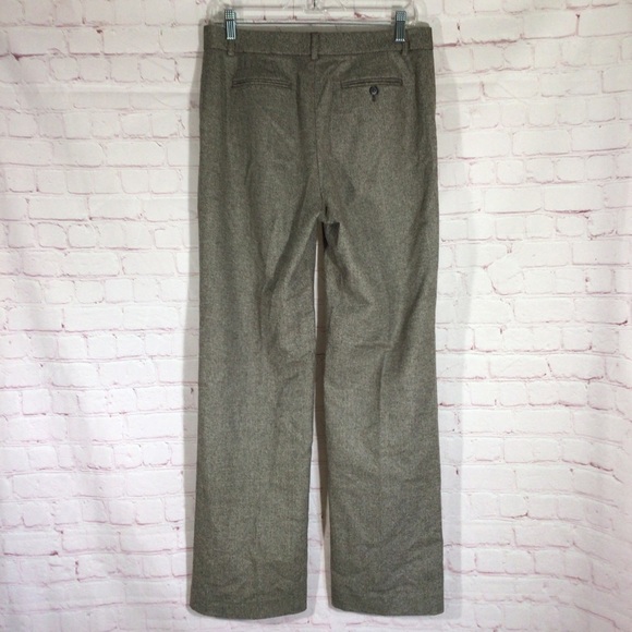 J. Crew Wool Blend Pants - Size 6 - Picture 4 of 8